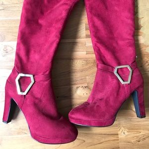Impo Stretch pseudo-suede boots